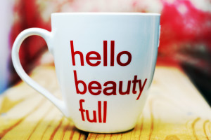 Hello Beauty Full Mug